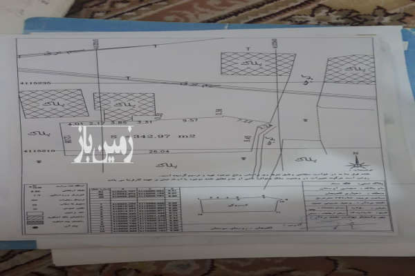 فروش زمین مسکونی گیلان ۳۴۰ متر لاهیجان سوستان-1