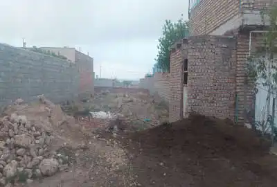 فروش زمین مسکونی کرمان ۳۶۴ متر دارای پروانه ساخت
