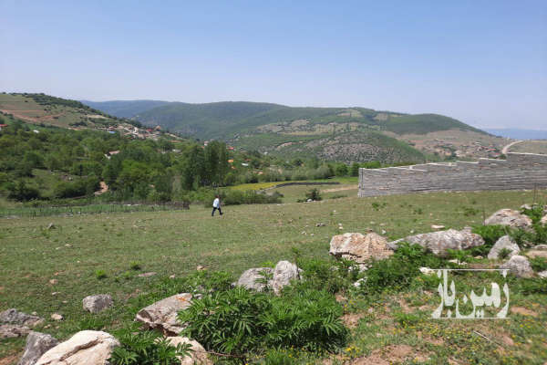 فروش زمین شمال ۵۰۰ متر ساری روستای لنگر چهاردانگه-2