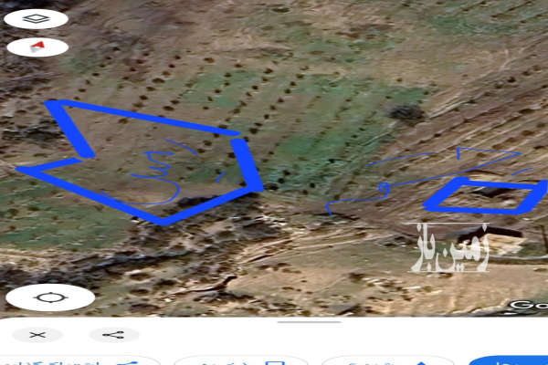 فروش زمین باغ گلستان ۱۵۰۰ متر رامیان قبل روستای رضی-1