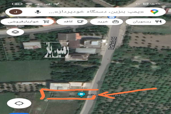 فروش زمین باغ شمال ۲۰۰ متر قائمشهر روستای افراکتی-1