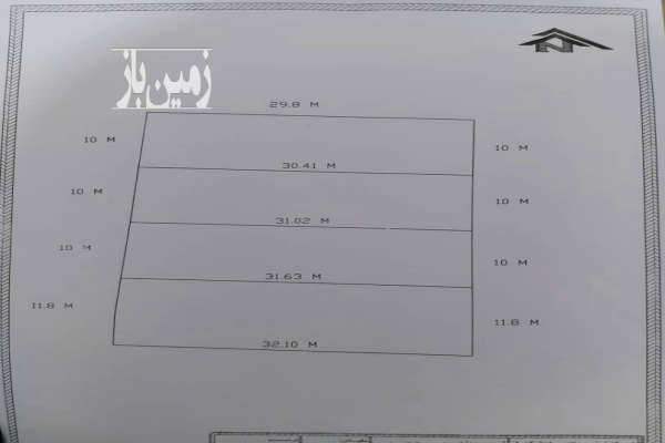 فروش زمین کشاورزی شمال ۳۰۰ متر بهنمیر افراتخت-2