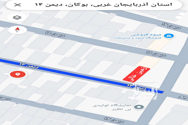 فروش زمین آذربایجان غربی ۲۱۶ متر بوکان علی آباد-1