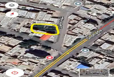 فروش زمین مسکونی قم ۳۴۷ متر قنوات