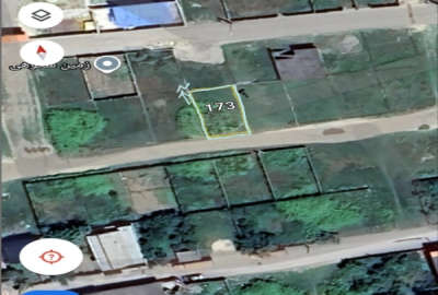 فروش زمین مسکونی شمال ۱۷۳ متر آمل بلوار ولایت