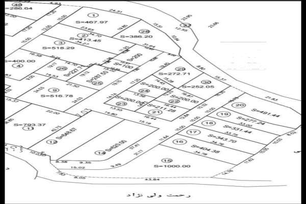 فروش زمین باغ شمال ۲۲۷ متر ساری تنگه لته سانخیل-4