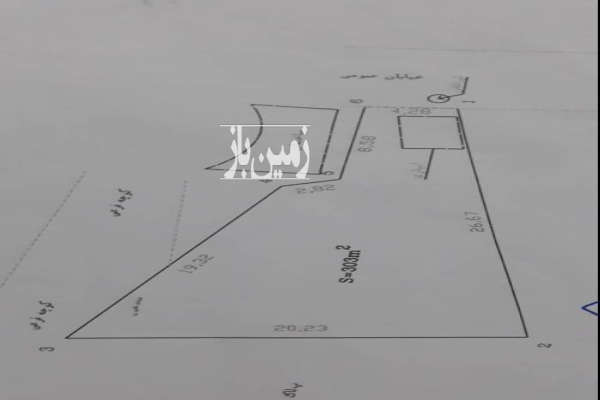 فروش زمین مسکونی گیلان ۳۰۳ متر فومن قلعه ردوخان روستای مولسکام-1