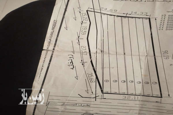 فروش زمین کشاورزی آذربایجان شرقی ۲۲۰۰ متر شبستر-3