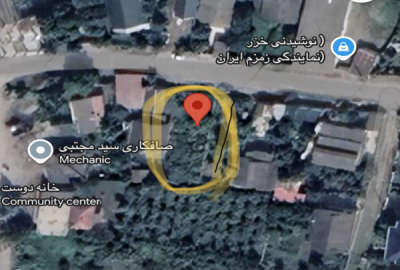 فروش زمین مسکونی تجاری شمال ۳۳۵ متر عباس‌ آباد شجاع محله
