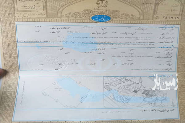 فروش زمین کشاورزی تهران ۳۲۵ متر شهریار ادران-1