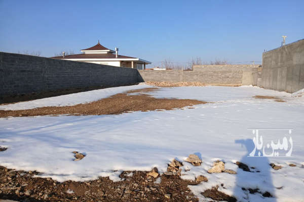 فروش زمین مسکونی سمنان ۵۵۵ متر مهدی‌ شهر روستای فولادمحله-1
