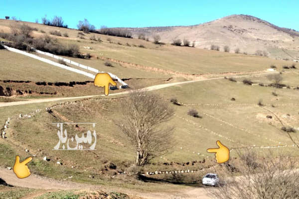 فروش زمین شمال ۳۱۰ متر کلاردشت روستای سنار-2