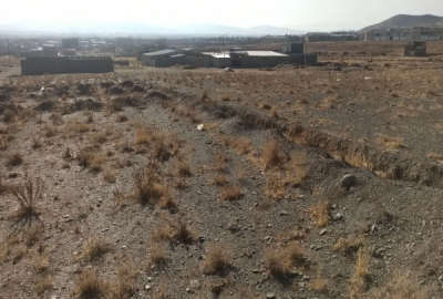 فروش زمین مسکونی تجاری همدان ۱۰۰۰ متر ملایر روستای حاجی اباد