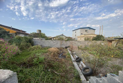 فروش زمین مسکونی باغ شمال ۱۰۸ متر آمل شاهکلا دابو