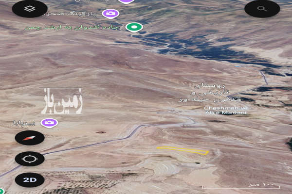 فروش زمین کشاورزی آذربایجان شرقی ۴۴۰۰ متر اسکو روستای کندوان-2