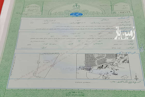 فروش زمین کشاورزی شمال ۲۰۰ متر سرخرود-1