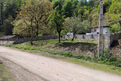 فروش زمین مسکونی گیلان ۲۷۰ متر رضوان‌ شهر جاده پونل به خلخال روستای دوران