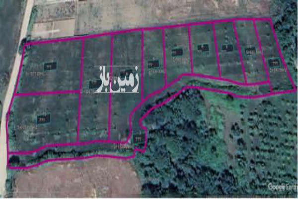 فروش زمین باغ کشاورزی گلستان ۸۰۰۰ متر آزادشهر روستای فاضل آباد-1