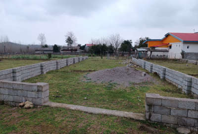 فروش زمین مسکونی گیلان ۲۸۷ متر اسالم روستای دیگه سرا