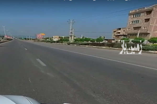 فروش زمین تجاری شمال ۱۵۰ متر خلیل‌ شهر جنب جاده گرگان بهشهر-1