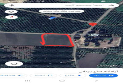 فروش زمین کشاورزی شمال ۵۰۰۰ متر سورک میاندرود روستای سوربن