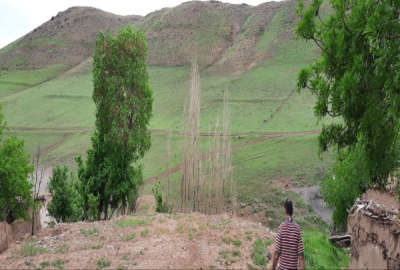 فروش زمین مسکونی قزوین ۴۲۲ متر روستای سفیدکش
