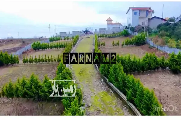فروش زمین مسکونی شمال ۵۸۸۰ متر نشتارود دینار سرا - تصویر 2