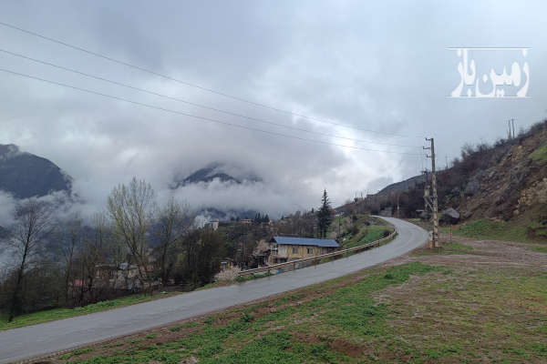 فروش زمین مسکونی باغ شمال ۲۰۰ متر نوشهر کجور روستای پول-3