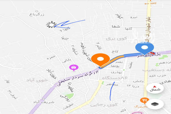 فروش زمین باغ شمال ۱۲۰ متر ساری قرق-1