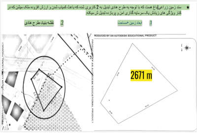فروش زمین مسکونی کشاورزی هرمزگان ۲۶۷۱ متر حاجی‌ آباد روستاى باغات