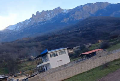 زمین کشاورزی ۱۶۰ متر جاده چالوس روستای ولی آباد