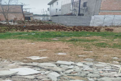 فروش زمین مسکونی شمال ۱۰۸ متر ساری سه راه جویبار روستای آبکسر