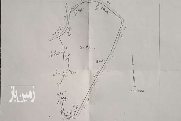 فروش زمین باغ کشاورزی شمال ۴۸۰۰ متر تنکابن خرم‌آباد-1