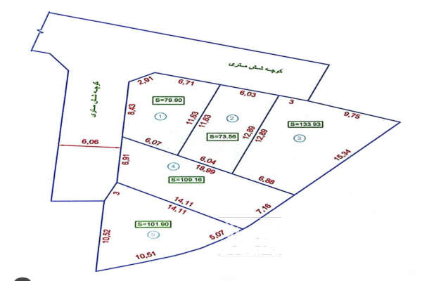 فروش زمین مسکونی شمال ۵۰۰ متر فریدونکنار خیابان ولیعصر-1