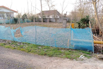 فروش زمین مسکونی گیلان ۵۳۳ متر رشت روستای لله کا