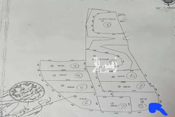 فروش زمین مسکونی شمال ۲۲۵ متر رینه روستای گرنا هینه سار-2