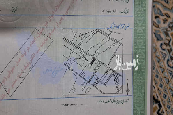فروش زمین تجاری صنعتی قزوین ۲۸۵۳۰ متر آبیک-3