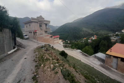 فروش زمین مسکونی باغی شمال ۲۰۰ متر آمل جاده هراز چلاو روستای تیار