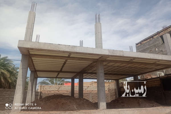 فروش زمین مسکونی کرمان ۴۰۲ متر بم به همراه نیمه کاره-1