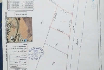 فروش زمین صنعتی فارس ۱۵۰ متر شیراز سلطان آباد