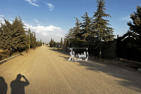 زمین باغی ۵۷۶ متر تهراندشت روستای زکی آباد با نگهبانی شهرکی-3