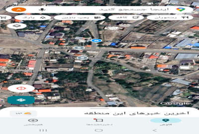فروش زمین باغ تهران ۱۴۸۵۰ متر رودهن خیابان مهراباد