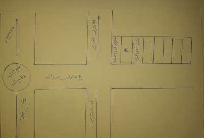 فروش زمین مسکونی آذربایجان غربی ۲۰۰ متر تکاب بیست متری کوی فرزانه