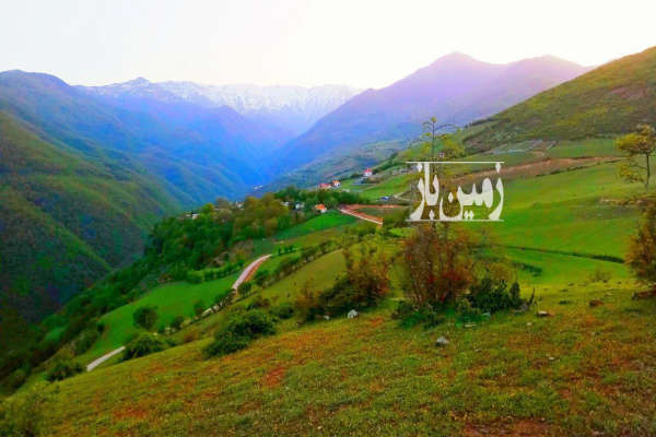 فروش زمین مسکونی شمال ۴۴۲ متر مرزن آباد روستای گرمابک-1