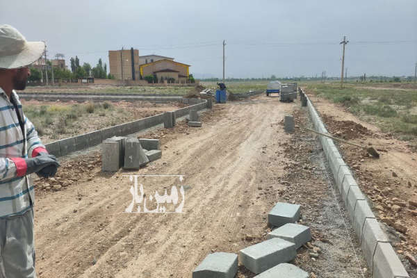 فروش زمین مسکونی زنجان ۲۴۰ متر ابهر شهرک پونک-3