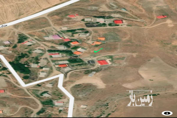 فروش زمین مسکونی آذربایجان شرقی ۶۷۳ متر خمارلو روستای همدان-2