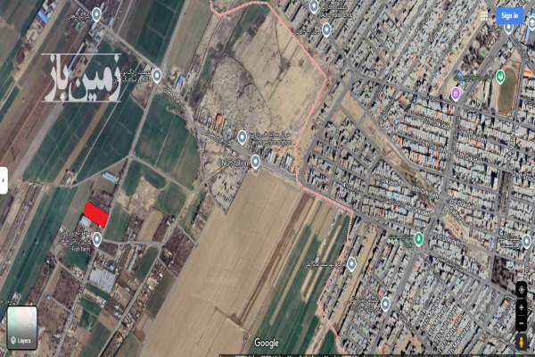فروش زمین کشاورزی البرز ۲۵۰۰ متر بر جاده اصلی نظرآباد به روستای قوچحصار-2