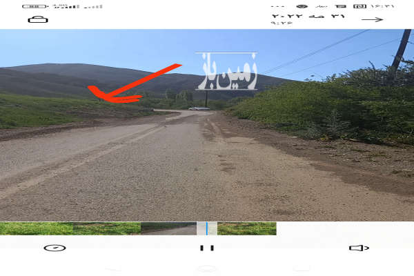 فروش زمین کشاورزی البرز ۴۲۰ متر جاده چالوس روستای ازادبر-4