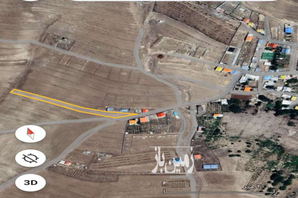 فروش زمین قزوین ۳۰۰۰ متر کوهین روستای حسام آباد-1