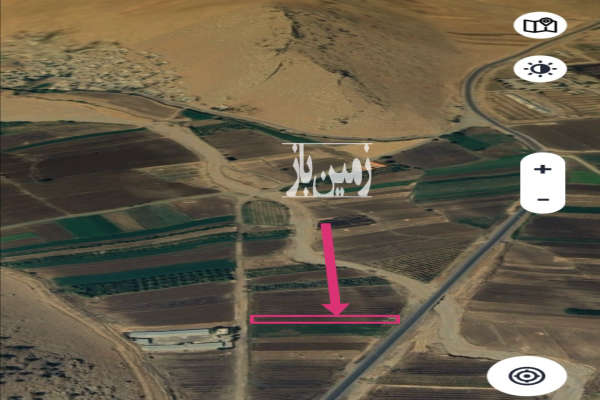 فروش زمین کشاورزی کرمانشاه ۱۶۰۰ متر بیستون روستای برناج-1